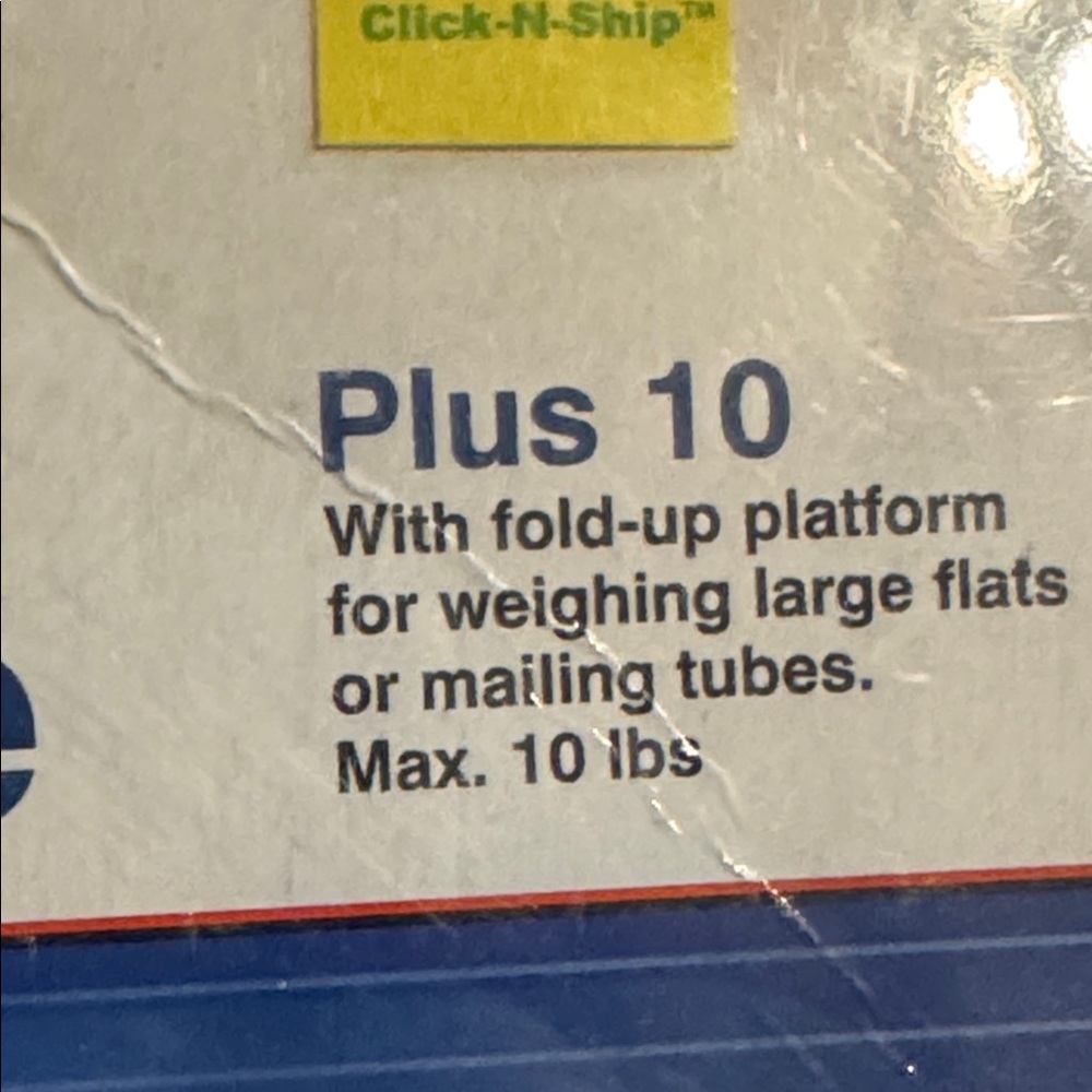 NEW IN PACKAGE- Blue USPS Postal Scale with Accessories - Picture 5 of 8